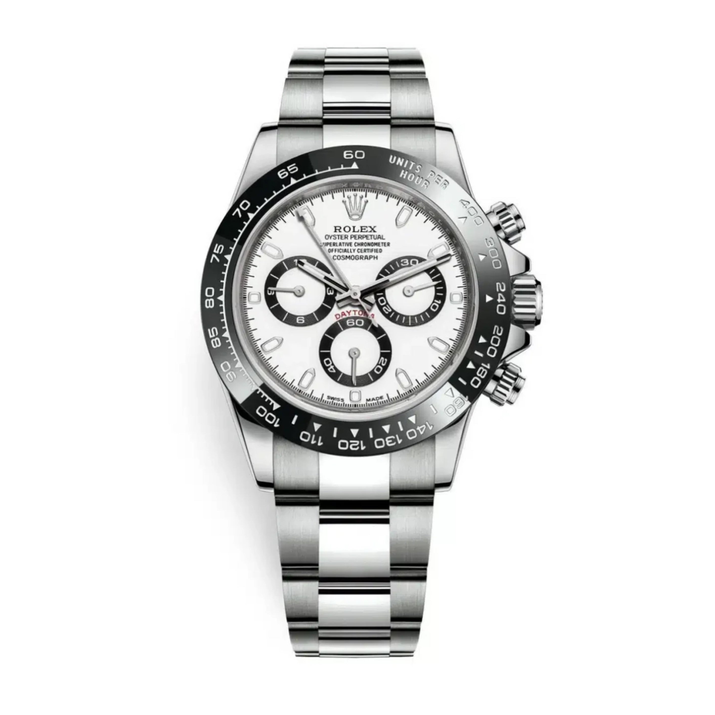 Rolex Daytona 116500LN Stainless Steel White Panda Dial (2023)