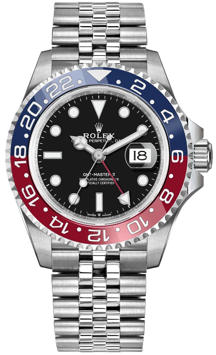 Rolex GMT-Master II 126710BLRO 'Pepsi' Stainless Steel Black Dial Jubilee (2024)
