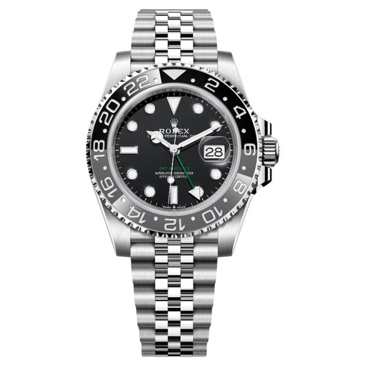Rolex GMT-Master II 126710GRNR 'Bruce Wayne' Stainless Steel Black Dial Jubilee (2025)